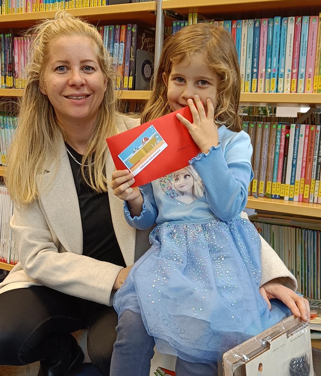 unsere kleine Gewinnerin