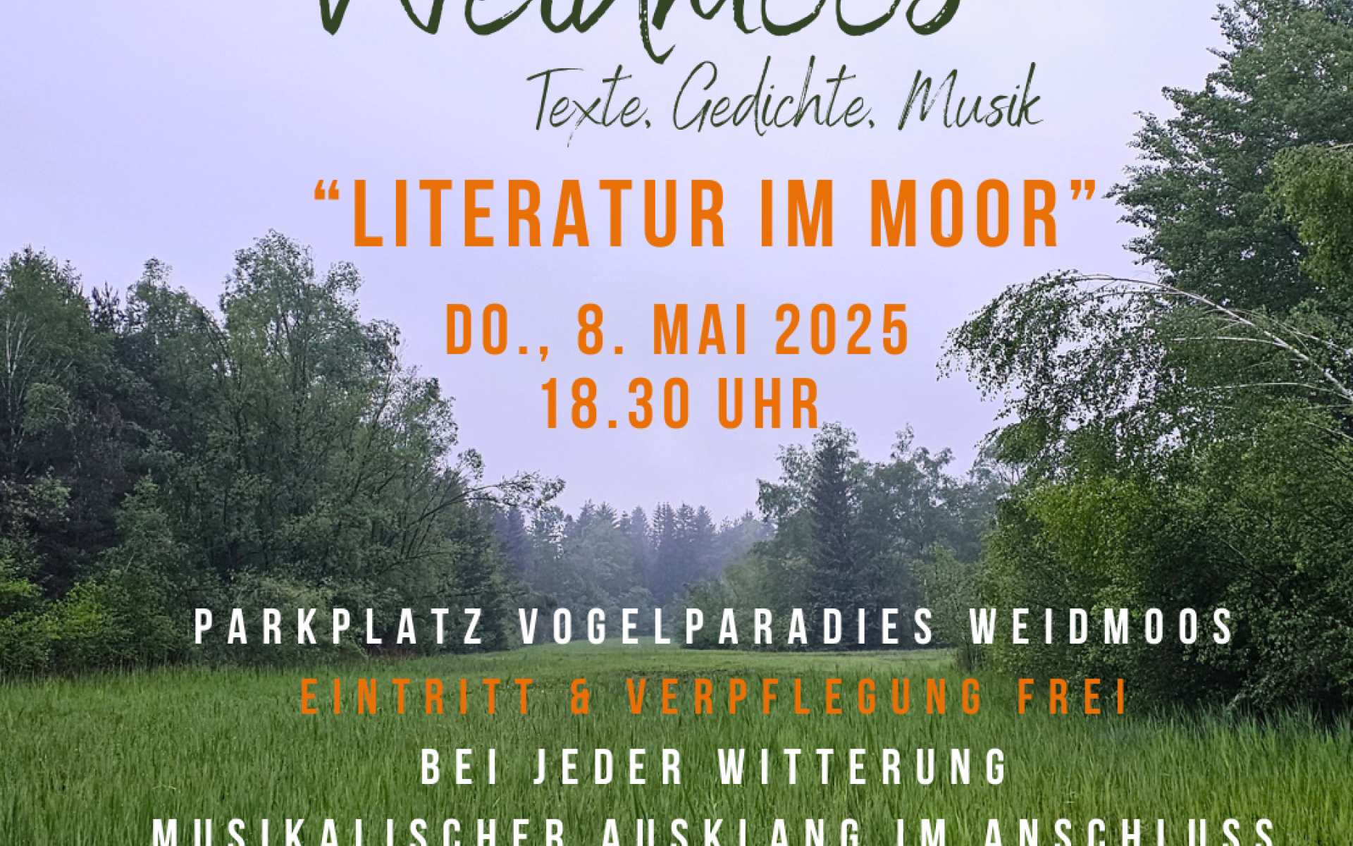 Literatur im Moor 2025