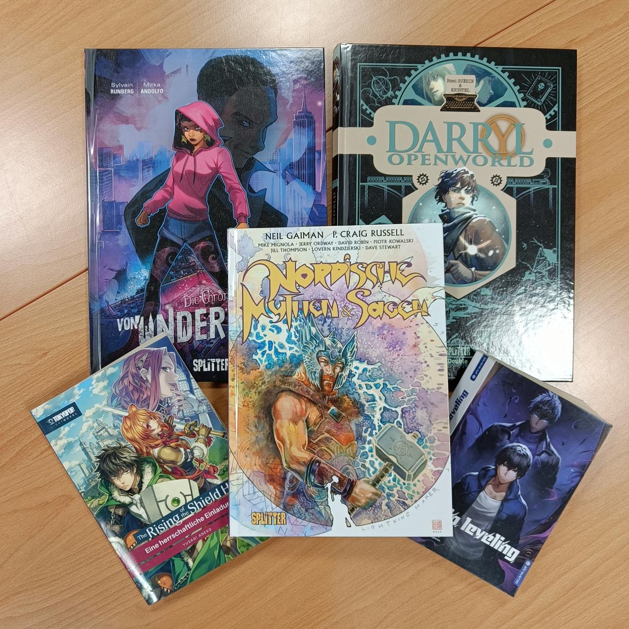 Graphic Novels und Light Novels